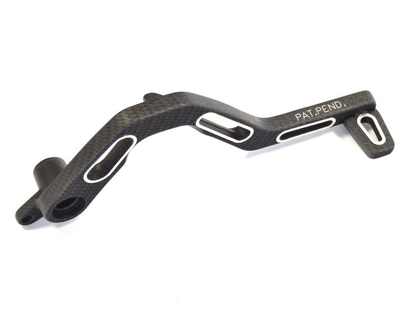 Pedal freno V PARTS aluminio carbono - Derbi