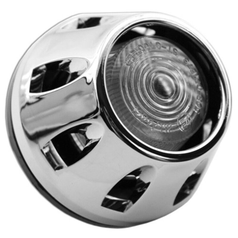 Piloto Custom Cromado Leds. 12V2/1W