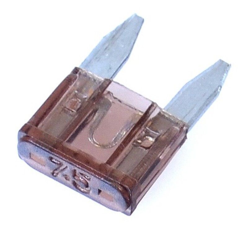 Caja de 100 fusibles a lama MINI 7.5A