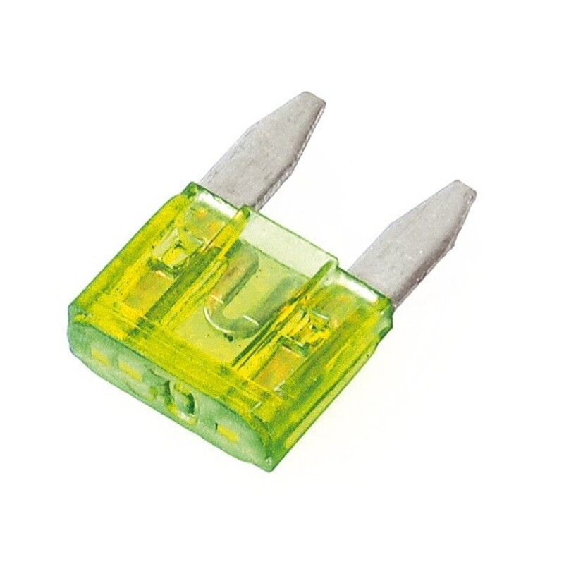 Caja de 100 fusibles a lama MINI 20A