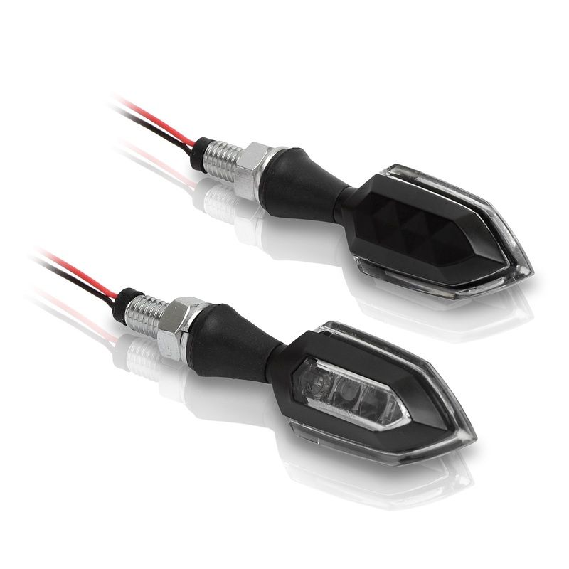 Juego de intermitentes LED V PARTS Zinc 12V / 1,6W (62x23mm)
