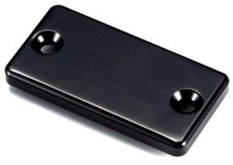 Tapa deposito bomba freno/embrague delantero negro Suzuki Kawasaki Yamaha