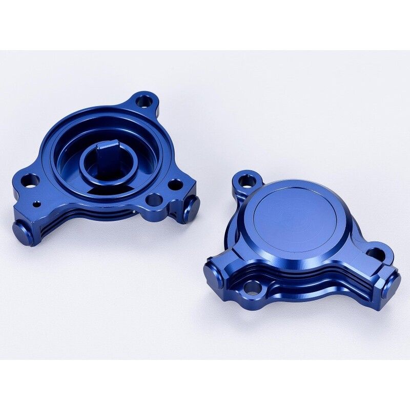 Tapa filtro de aceite azul Yamaha