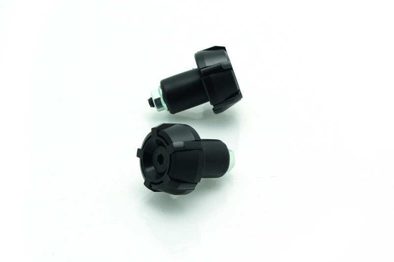 Contrapesos manillar V PARTS Spark Ø18mm negro/negro