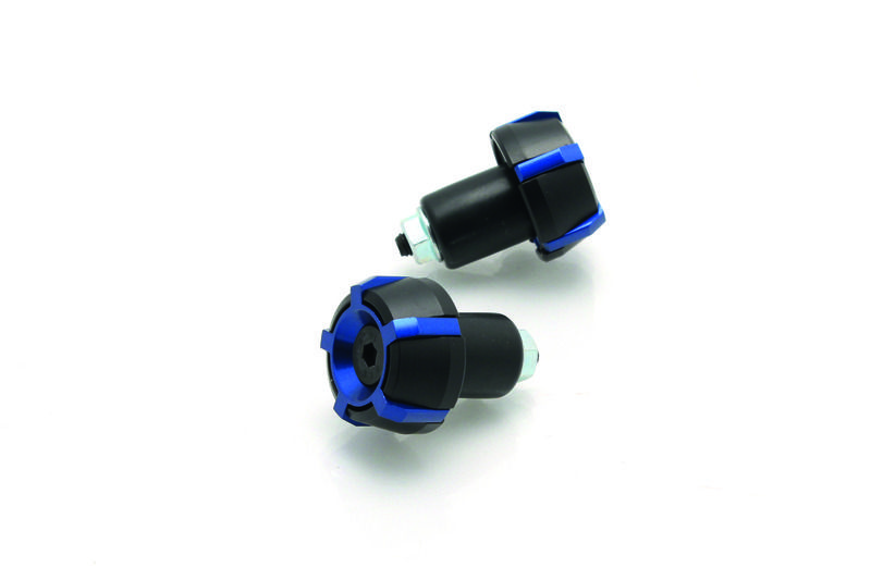 Contrapesos manillar V PARTS Spark Ø18mm negro/azul