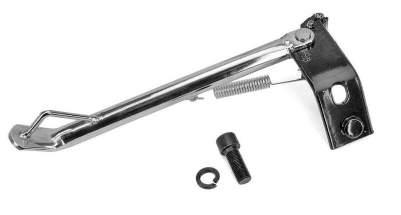 Caballete lateral V PARTS cromado