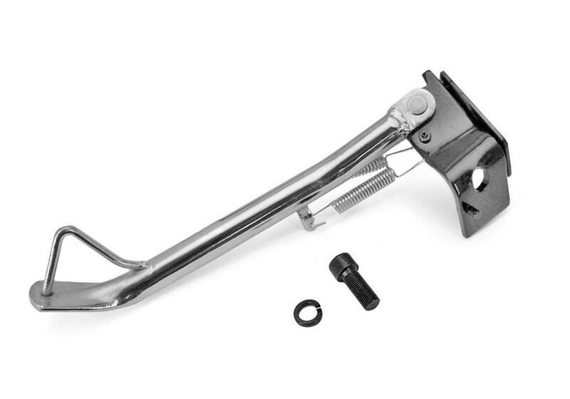Caballete lateral V PARTS cromado