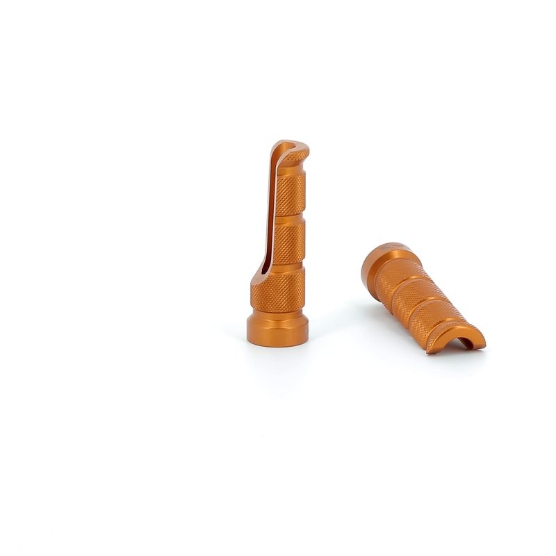 Reposapiés Racing V Parts Color Naranja