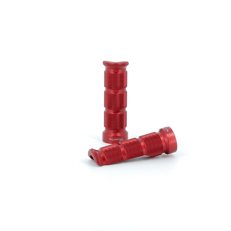 Reposapiés Racing V Parts Color Rojo