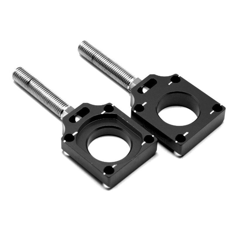 Tensores de eje trasero Kawasaki / Suzuki Negro