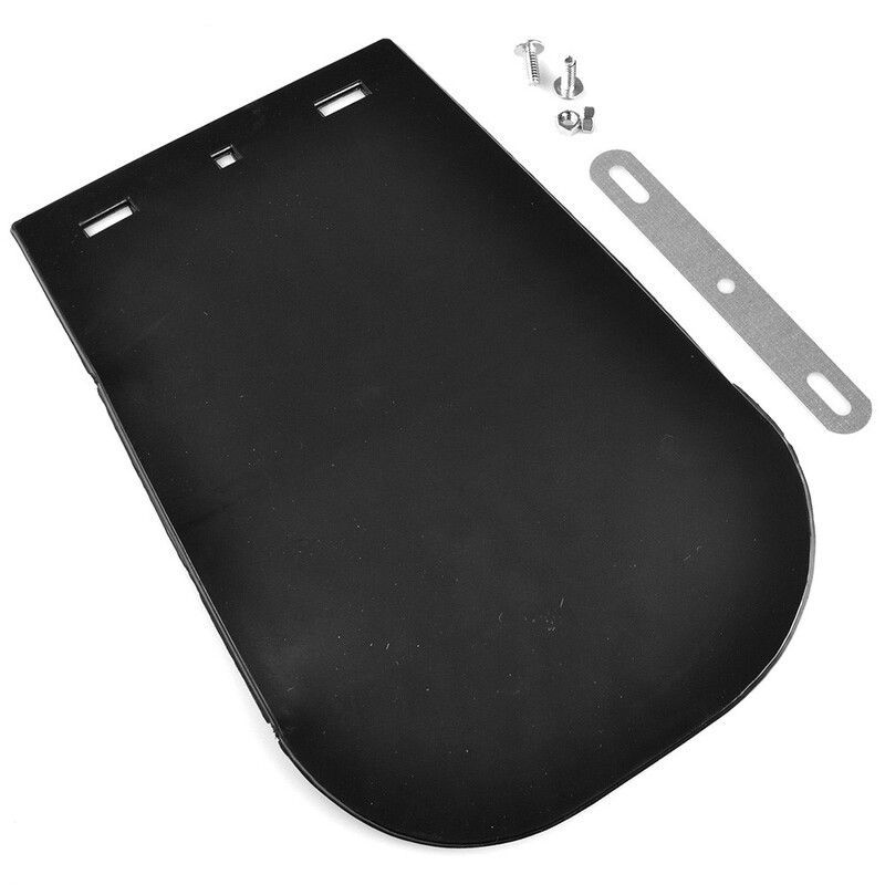 Faldón guardabarros delantero Vespa goma blanda 250x170mm