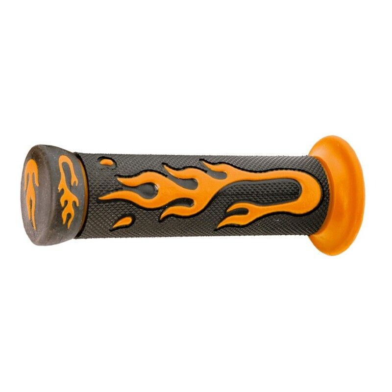 Par puños goma negro / naranja LLama V PARTS