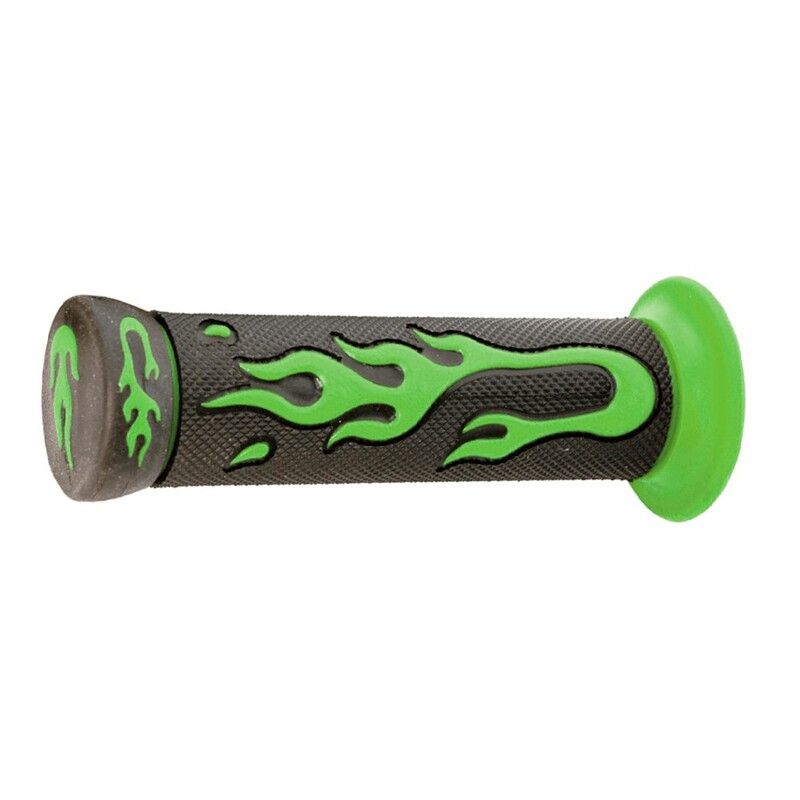 Par puños goma negro / verde LLama V PARTS