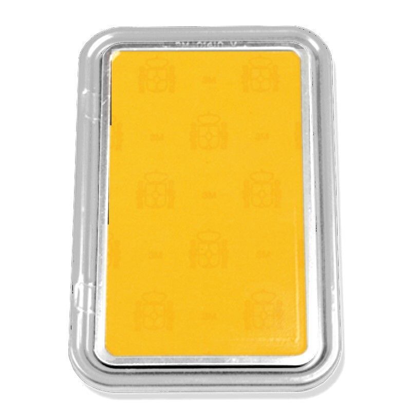 Placa porta matricula scooter. Plata