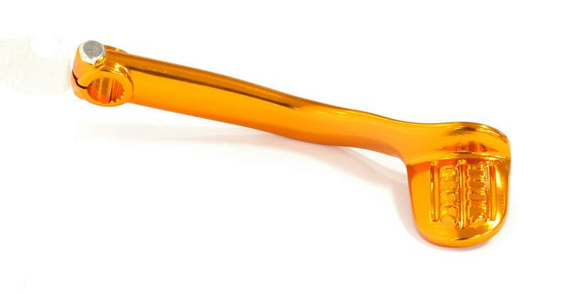 Pedal de arranque V PARTS - ET2 aluminio oro