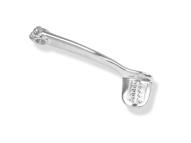 Pedal de arranque V PARTS - ET2 aluminio plata