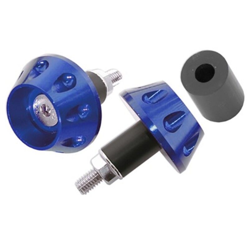 Contrapesos de manillar V PARTS Aluminio universal Azul