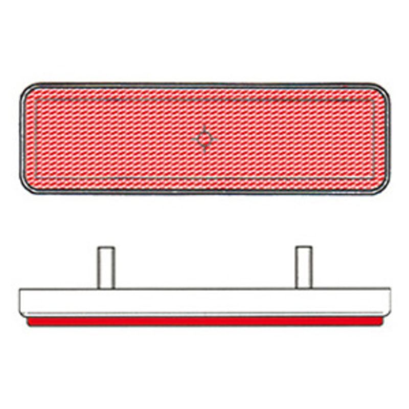 CATADIOPTRICO RECTANGULAR TRASERO