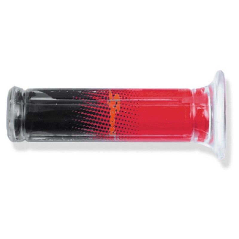 Par puños Dynagrip Transparente-Rojo