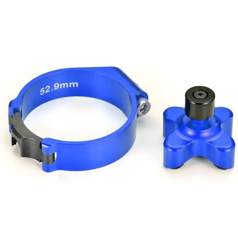 Bloqueo de horquilla V PARTS azul Husqvarna 85