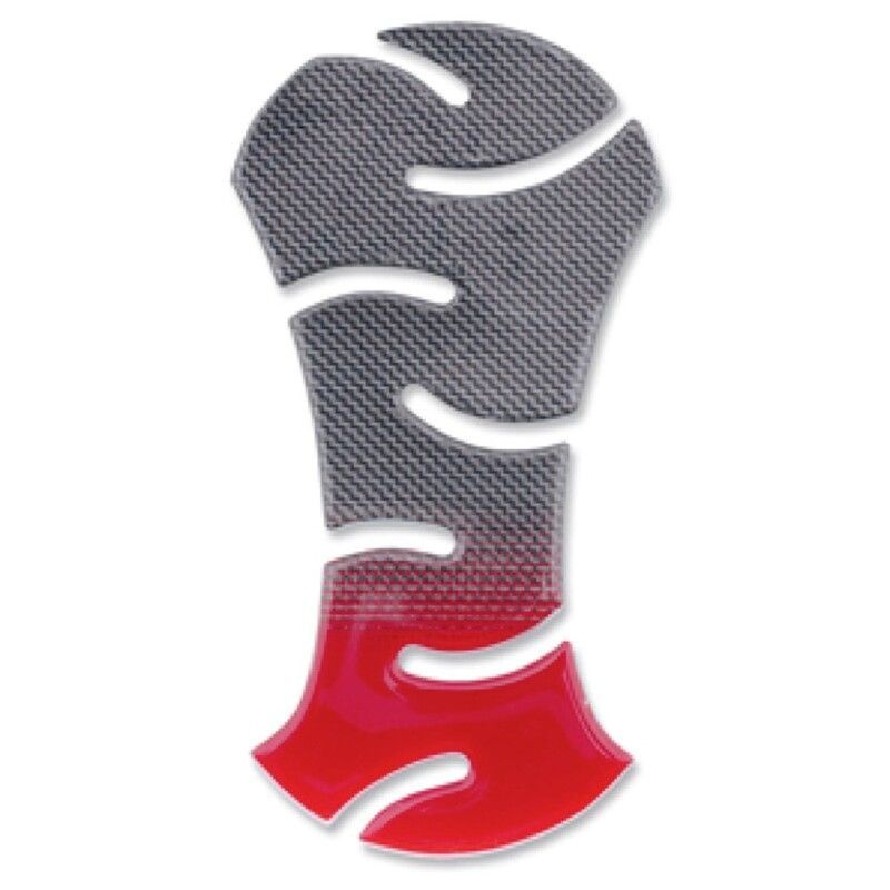 Protector de depósito carbono. Rojo