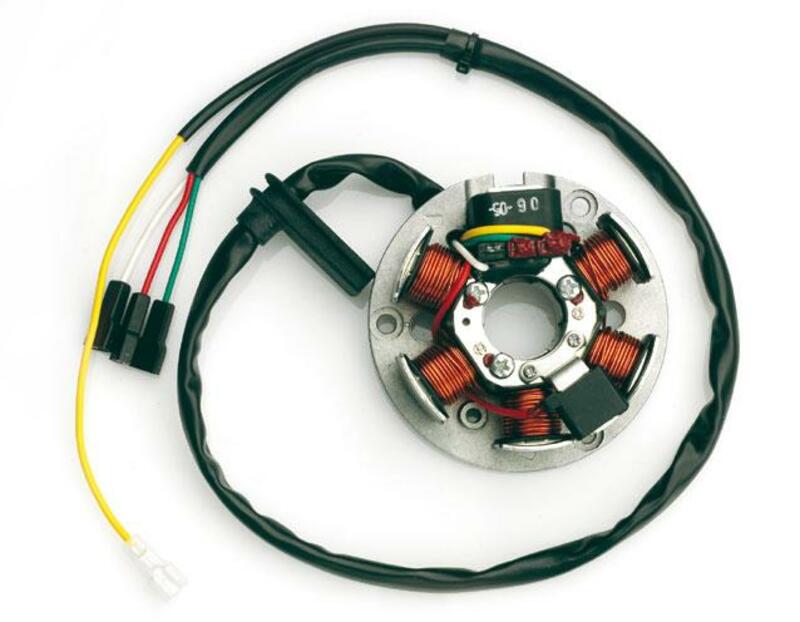 Stator TOP PERFORMANCES motor Minarelli AM6 volante Ducati cable largo