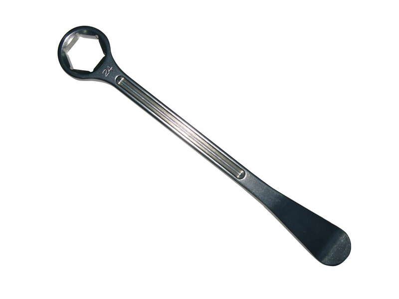 Desmontable neumáticos moto BIHR + llave fija 24 mm