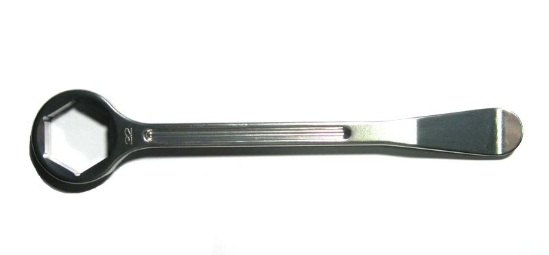 Desmontable neumáticos moto BIHR + llave fija 32 mm