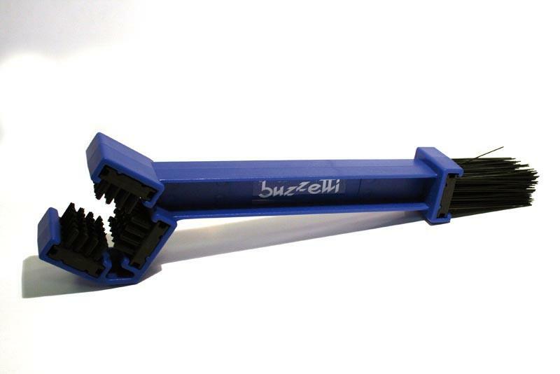 Cepillo para limpiar cadenas con cepillos ajustables BUZZETTI
