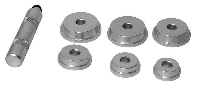 Kit guia para instalacion de rodamientos. Incluye 6 guias de aluminio