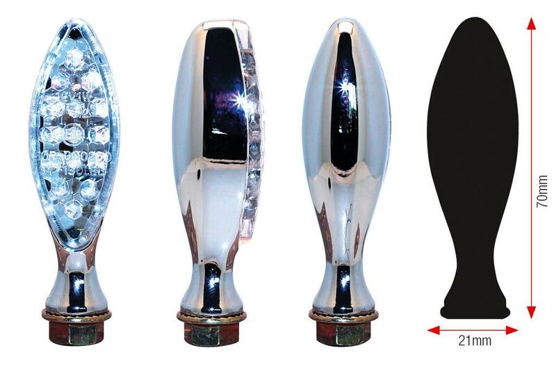 Juego de intermitentes LED BIHR Elipse