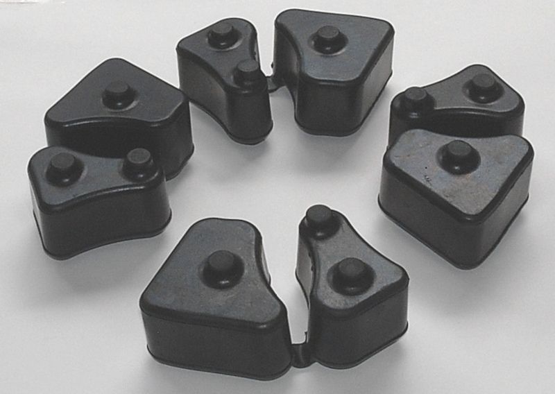 Silentblocks de rueda trasera CBR1100X Honda juego de 4 RWD-103 (Juego)