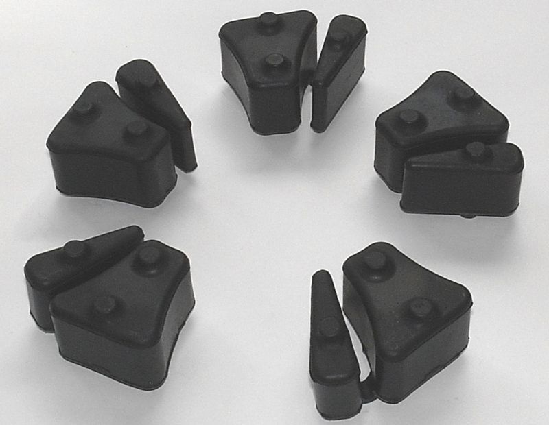 Silentblock de rueda trasera CBR600F Honda juego de 5 RWD-104 (Juego)