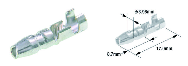 Terminale de cable macho universal redonda TOURMAX