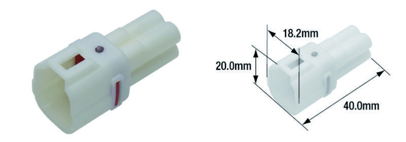 Conector hembra hermético TOURMAX tipo 090 (FRS)