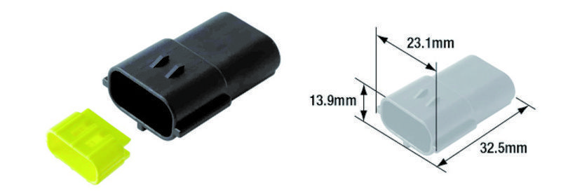 Conector macho hermético TOURMAX tipo 070 (FRA)