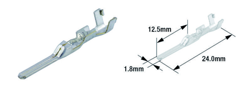 Terminal de cable macho TOURMAX tipo 070 (FRY)