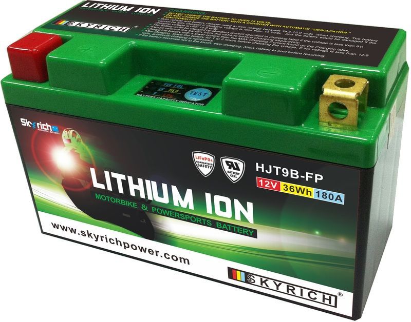 Bateria de litio Skyrich LIT9B (Con indicador de carga)