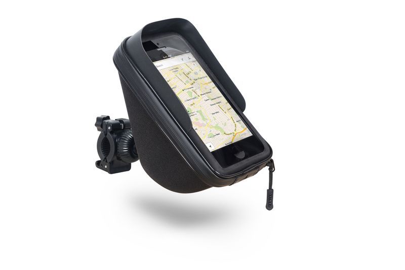Soporte al manillar + funda + bolsillo 1L para Smartphone 6.6''