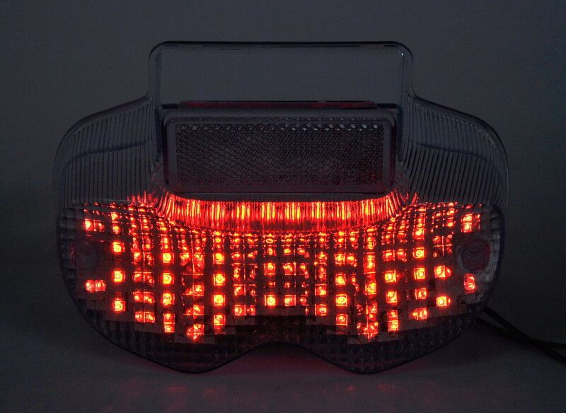 Piloto trasero BIHR LED con intermitentes integrados Suzuki BANDIT 600 / 1200