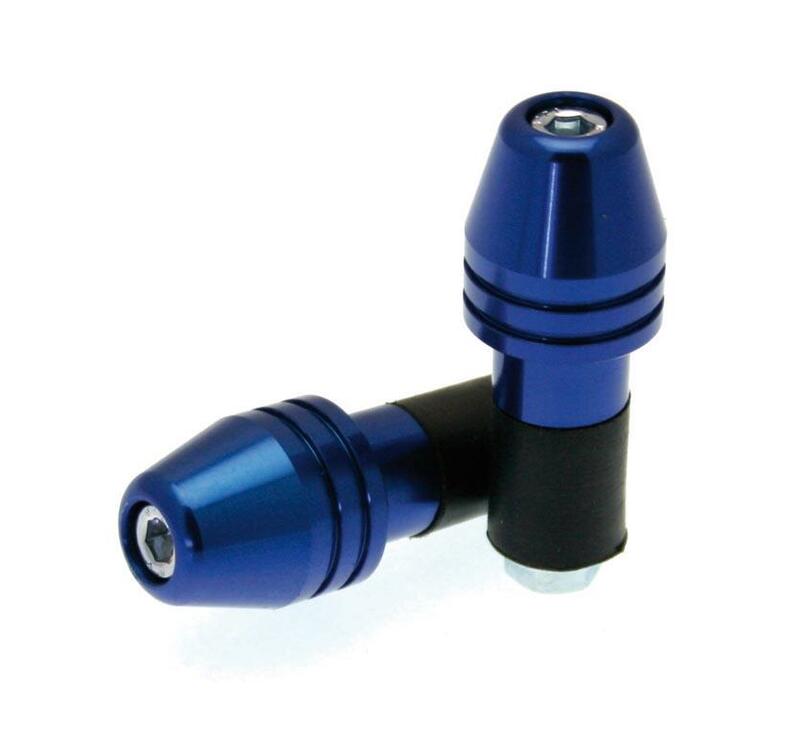 Punteras de manillar BIHR Ø18mm Azul