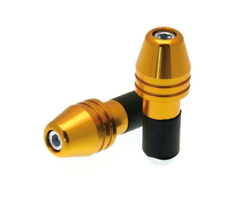 Punteras de manillar BIHR Ø18mm Oro