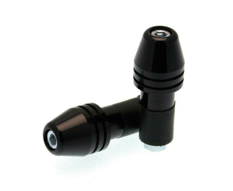 Punteras de manillar BIHR Ø18mm Negro