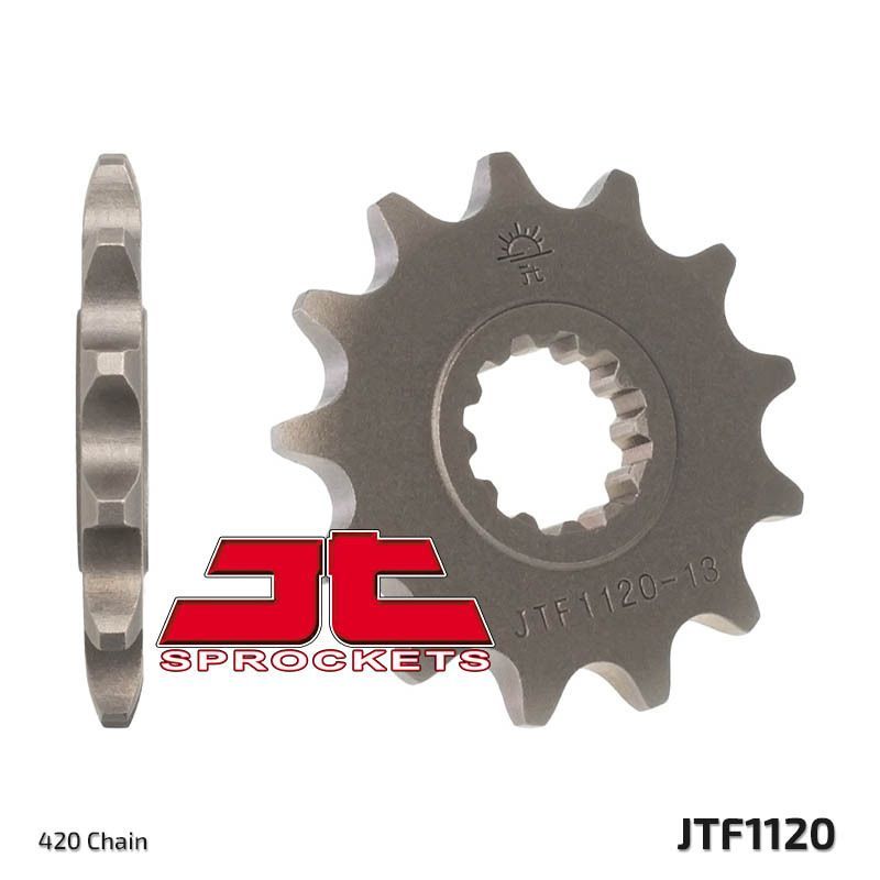 Piñon JT SPROCKETS acero estándar 1120 - 420 - Motor Minarelli AM6