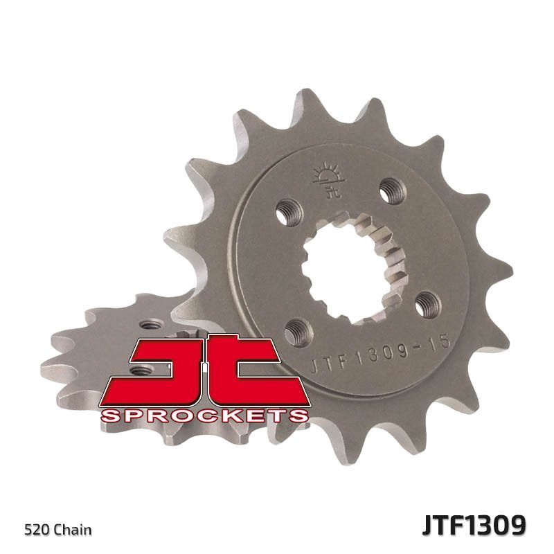 Piñón JT SPROCKETS acero estándar 1309 - Paso 520