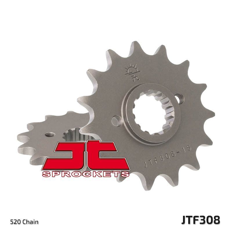 Piñón JT SPROCKETS acero estándar 308 - Paso 520