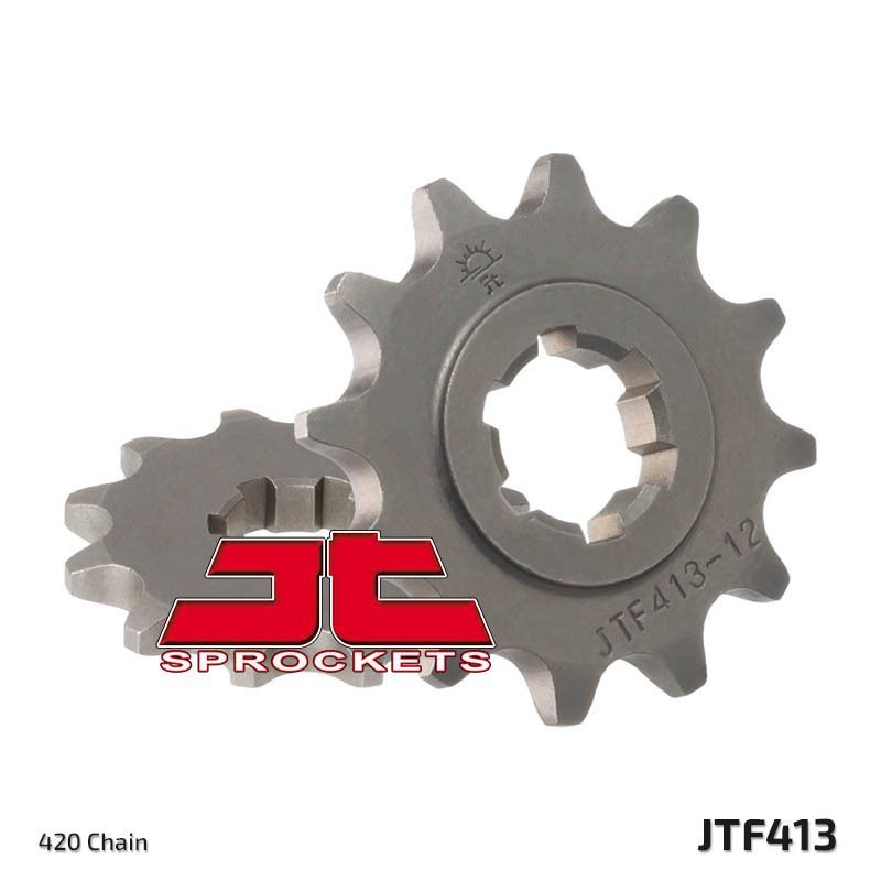 Piñón JT SPROCKETS acero estándar 413 - Paso 420