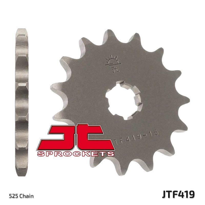 Piñón JT SPROCKETS acero estándar 419 - Paso 525