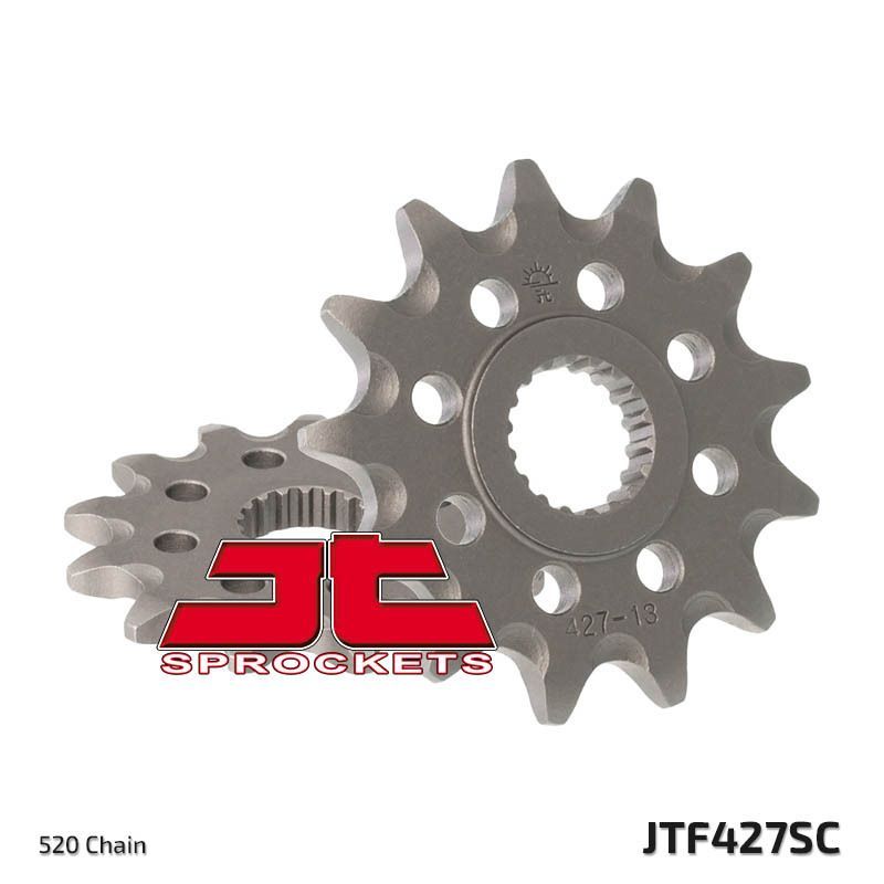 Piñón JT SPROCKETS acero autolimpiable 427 - Paso 520