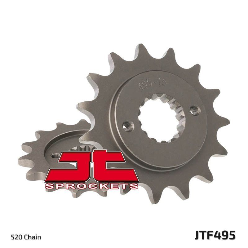 Piñón JT SPROCKETS acero estándar 495 - Paso 520